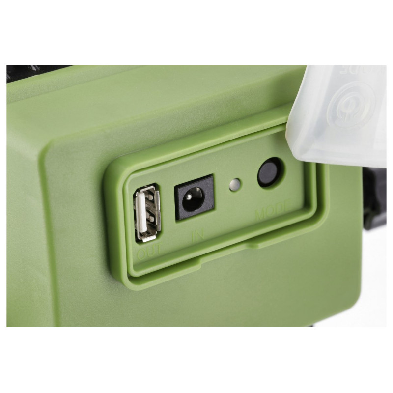 Прожектор світлодіодний з акумуляторною батареєю ALLEDO 20 Вт 1600 Лм 6400 К USB 5В/1А GTV LD-ALCX20W-64