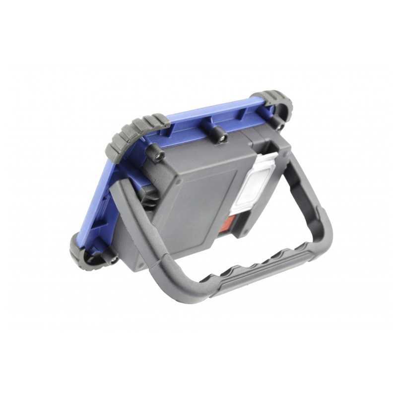 Светодиодный прожектор с аккумуляторной батареей ONYX 10 Вт 800 Лм 6400K USB 5В/1A IP54 GTV LD-OXCX10W-64