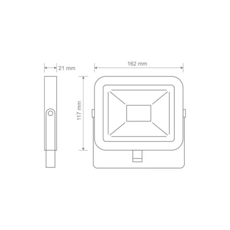 Прожектор світлодіодний MAXUS FL-02 20W 5000K (1-MFL-02-2050)