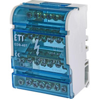 Блок розподільчий EDB-407 (4p, 3L+PE/N) 125A 7 виходів ETI (001102303)