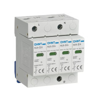 Устройство защиты от импульсных перенапряжений NU6-IIG 40KA/440V 4P CHINT 252574