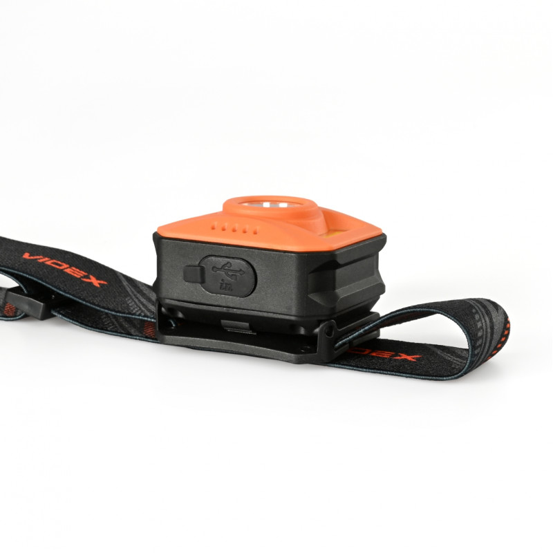 Ліхтар налобний світодіодний VIDEX 400Lm 5000K (VLF-H085-OR)