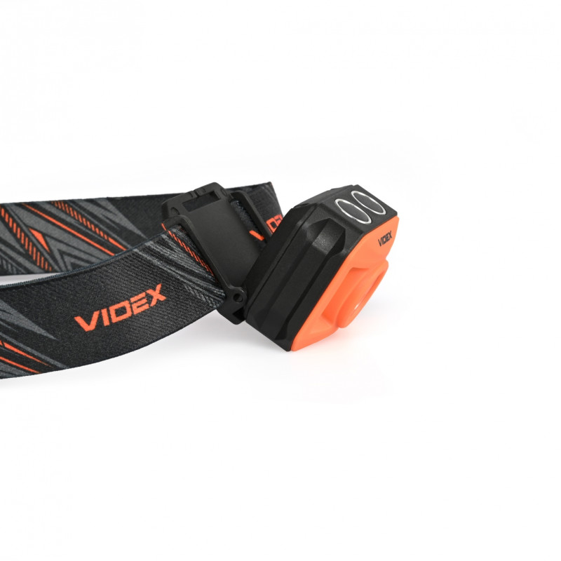 Ліхтар налобний світодіодний VIDEX 400Lm 5000K (VLF-H085-OR)