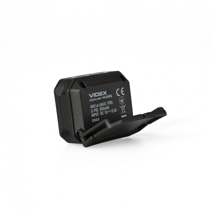 Ліхтар налобний світодіодний VIDEX 400Lm 5000K (VLF-H085-OR)