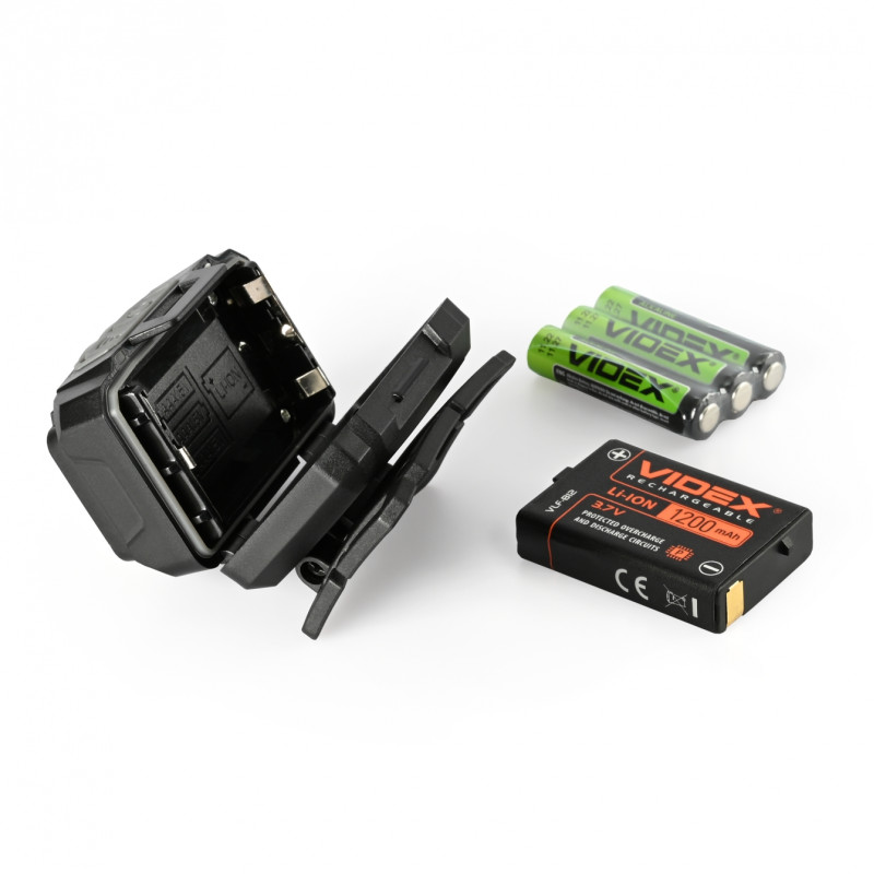 Фонарь налобный светодиодный VIDEX 550Lm 5000K (VLF-H075C)