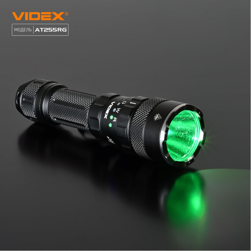 Ліхтарик тактичний світлодіодний VIDEX VLF-AT255RG 2000Lm 5000K