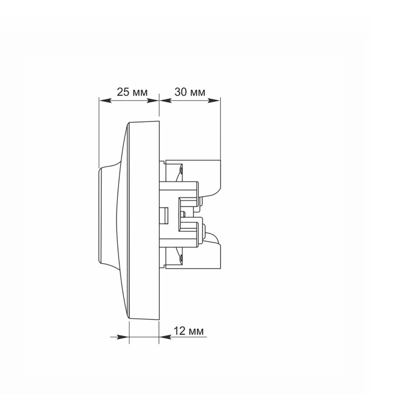 Розетка двухмесная с/з VIDEX Binera серебряный шёлк (VF-BNSK2G-CR)