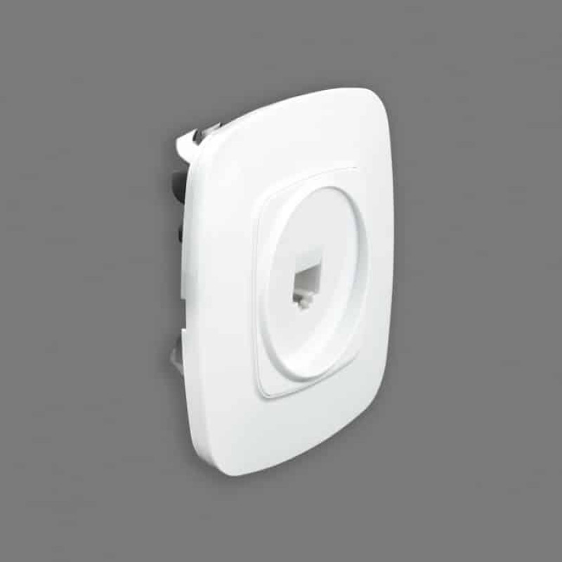 Розетка встроенная ТФ белая ELA (112-007-0010-010) Horoz Electric