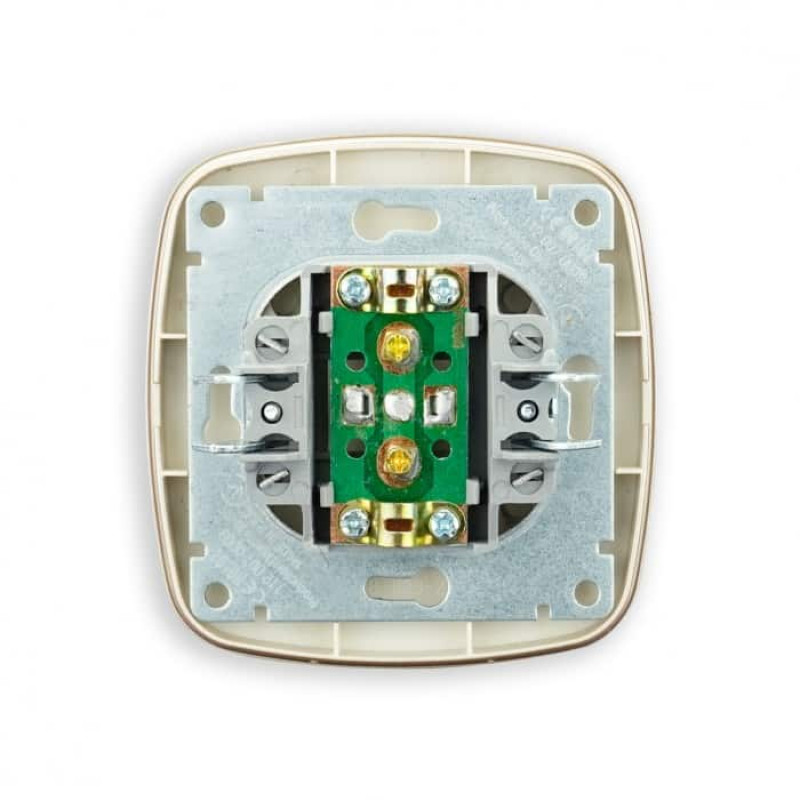 Розетка встроенная ТВ золотая ELA (112-007-0009-030) Horoz Electric