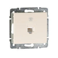 Розетка TF евро Rain Крем 703-0388-137