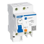 Дифференциальный выключатель NXBLE-63Y 1P+N C6 30мА, эл. тип AC, 4.5kA CHINT 105540