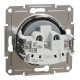 Розетка одинарна б/з SCHNEIDER Asfora сталь EPH3000162