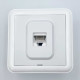 Розетка Nilson Unique белая компьютерная CAT5e RJ45 ( 28111044 )