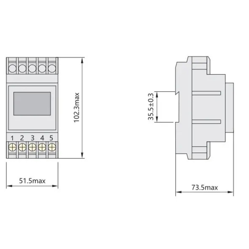 Таймер электронный KG10D-1Z AC220В 1мин.-168час. CHINT (309007)