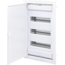 Щит металлопластиковый ECG42 (36+6мод., металл.белая дверца) ETI (1101027)