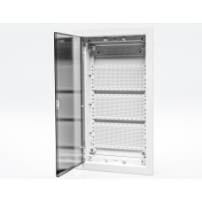 Щит металлопластиковый ECG42 MEDIA-PT (перф.панель, пластик.проз.дверцы) ETI (1101188)