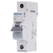 Автоматический выключатель Hager MСN101 B 1p 1А