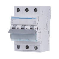 Автоматический выключатель Hager MCN310 С 3p 10А