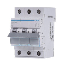 Автоматический выключатель Hager MCN340 С 3p 40А