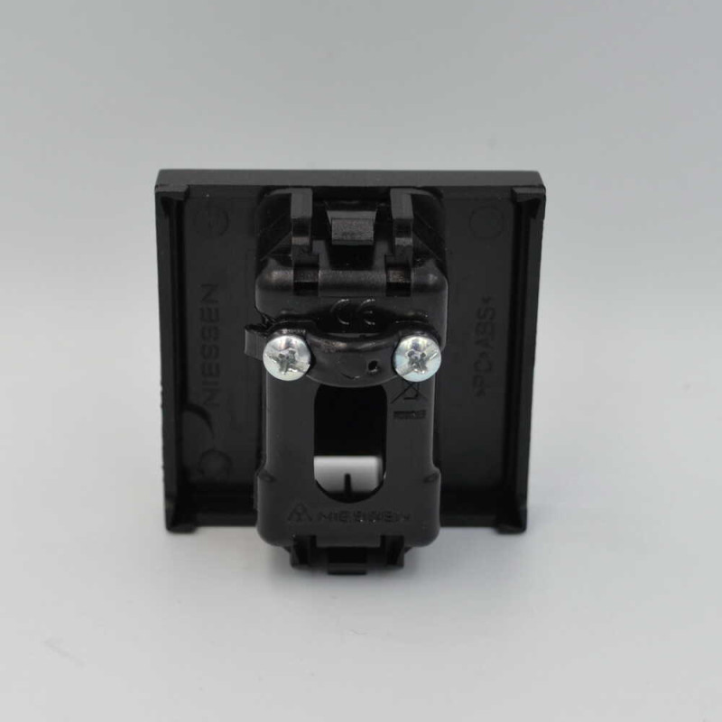 Розетка Zenit антрацит 1-на каб. выход ( 2CLA220700N1801 )