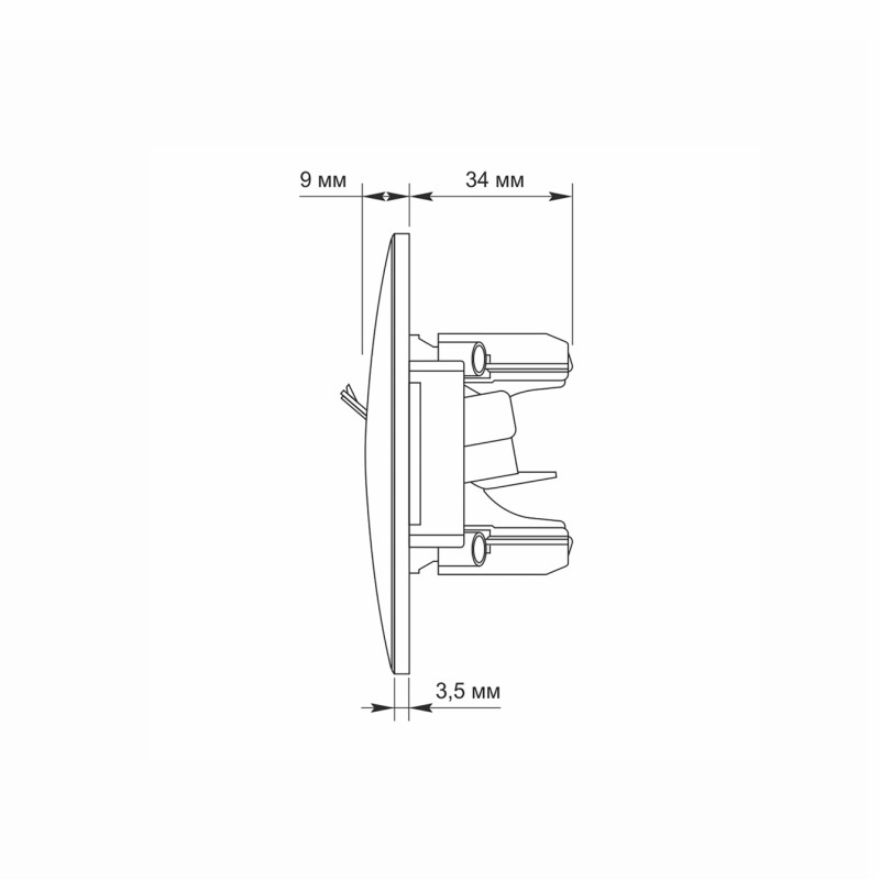 Розетка двухместная компьютерная RJ-45 CAT6 VIDEX Binera серебряный шелк (VF-BNSK2PC6-SS)