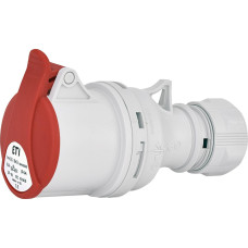 Розетка кабельная (силовой разъем) ES-1643 IP44 (16A, 400V, 3P+PE) ETI (4482001)