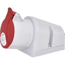 Розетка настенная (силовой разъем) EZ-3253 IP44 (32A, 400V, 3P+N+PE) ETI (4482039)