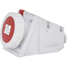 Розетка настенная (силовой разъем) EZH-1643 IP67 (16A, 400V, 3P+PE) ETI (4482041)