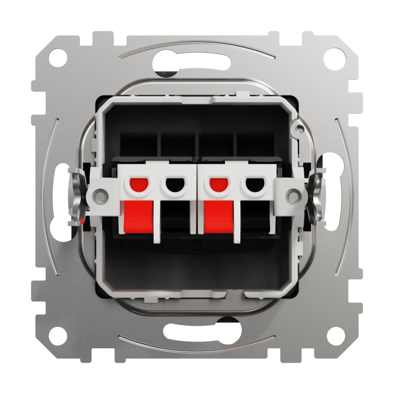 Аудиорозетка Черная Sedna Design Schneider Electric SDD114411