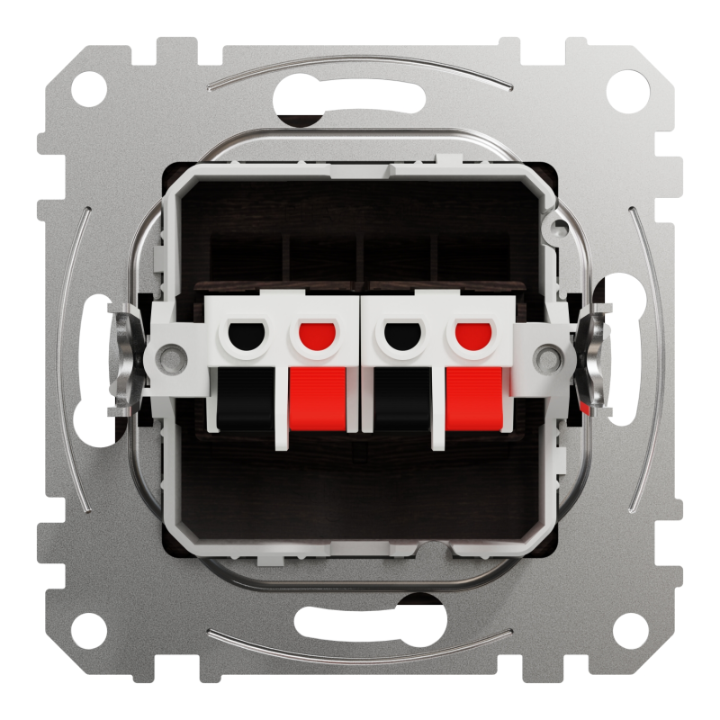 Аудіорозетка венге Sedna Design & Elements Schneider Electric SDD181411