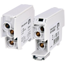 Распределительный блок EDBJ-4x25-4x25 (100A, 1000V AC/1500V DC, IN: 4x25, OUT: 4x25, серый) ETI (1102428)