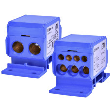 Блок распределительный EDBM-1/N (160А, 1500V AC/DC, OUT: 1x4-50; 3x2,5-25; 4x2,5-16) ETI (1102410)