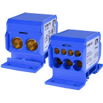 Блок распределительный EDBM-7/N (192А, 1500V AC/DC, OUT: 1x4-70; 3x2,5-25; 4x2,5-16) ETI (1102423)