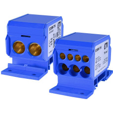 Блок распределительный EDBM-7/N (192А, 1500V AC/DC, OUT: 1x4-70; 3x2,5-25; 4x2,5-16) ETI (1102423)