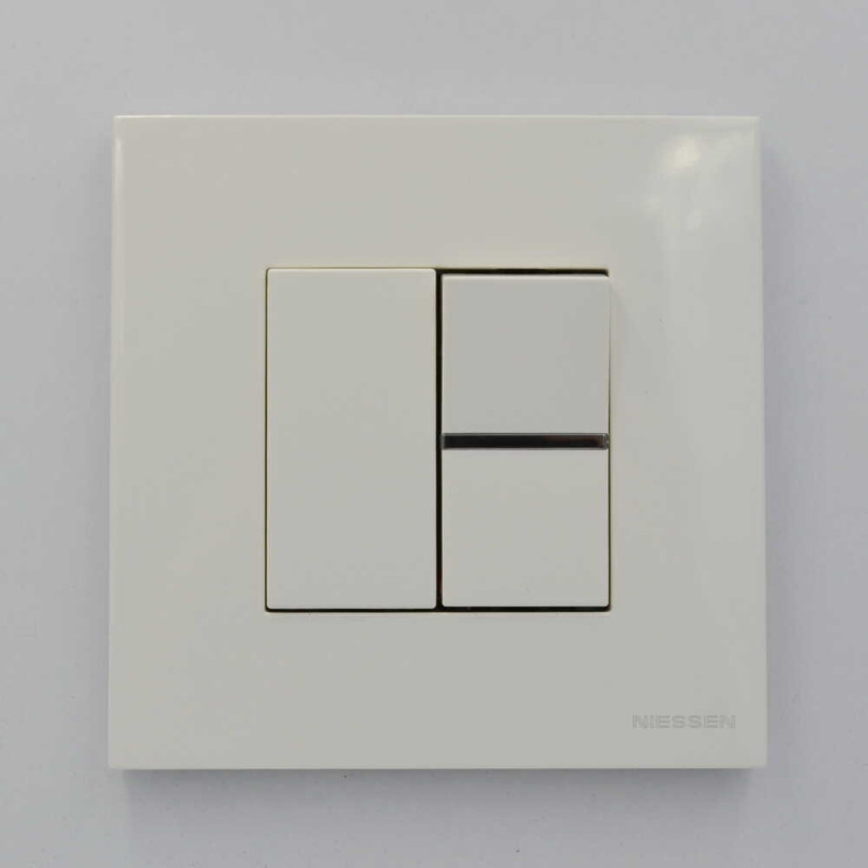 Заглушка Zenit белая 1 мод. (2CLA210000N1101)