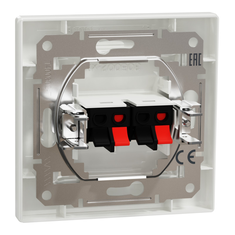 Аудио розетка SCHNEIDER Asfora белая EPH5700121