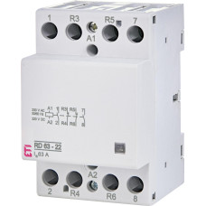 Контактор модульный RD 63-22 230V AC/DC ETI (2464030)