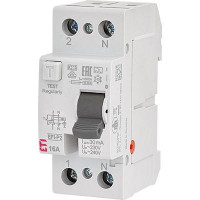 Реле дифференциальное (УЗО) 2р EFI6-P2 25/0,03 тип AC (6kA) ETI (2061251)