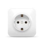 Розетка одинарна накладна з/з біла VIDEX BINERA (VF-BNS21G-W)