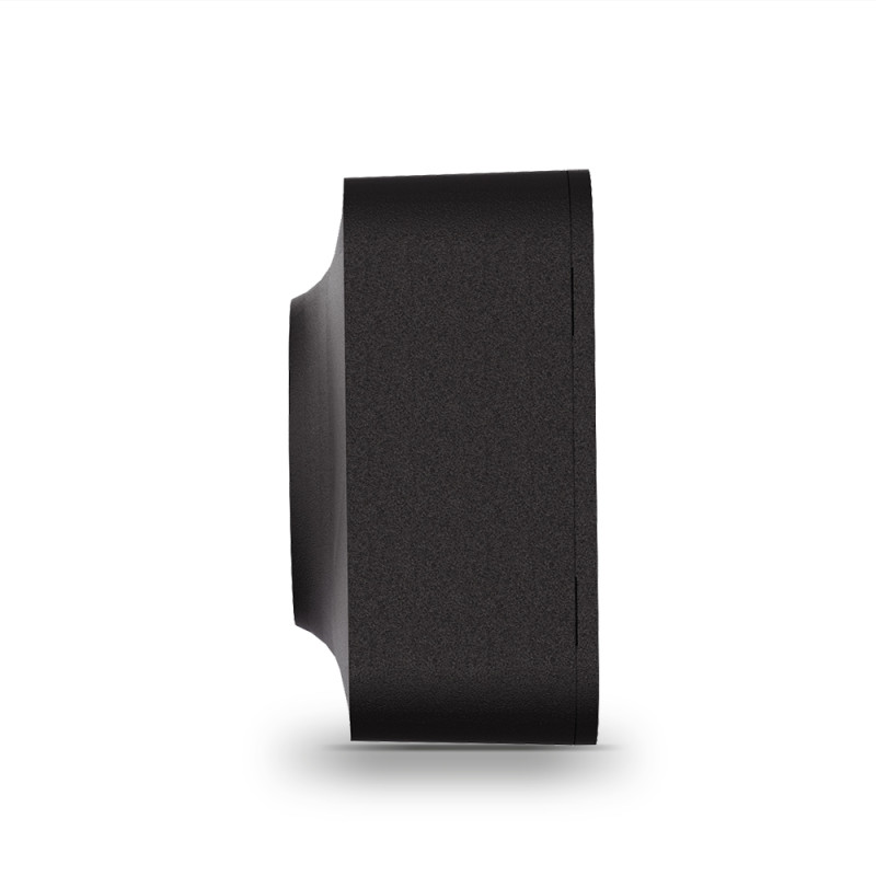 Розетка двойная накладная б/з черный графит VIDEX BINERA (VF-BNS22-BG)