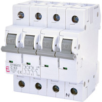 Автоматический выключатель ETIMAT 6 3p+N C 63А (6 kA) ETI (2146522)