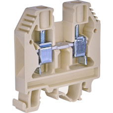 Клемма винтовая VS 10 PA (10 mm2_бежевая) ETI (3901101)