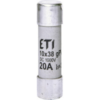 Запобіжник CH 10x38 gPV 20A 1000V (30kA) ETI (2625085)