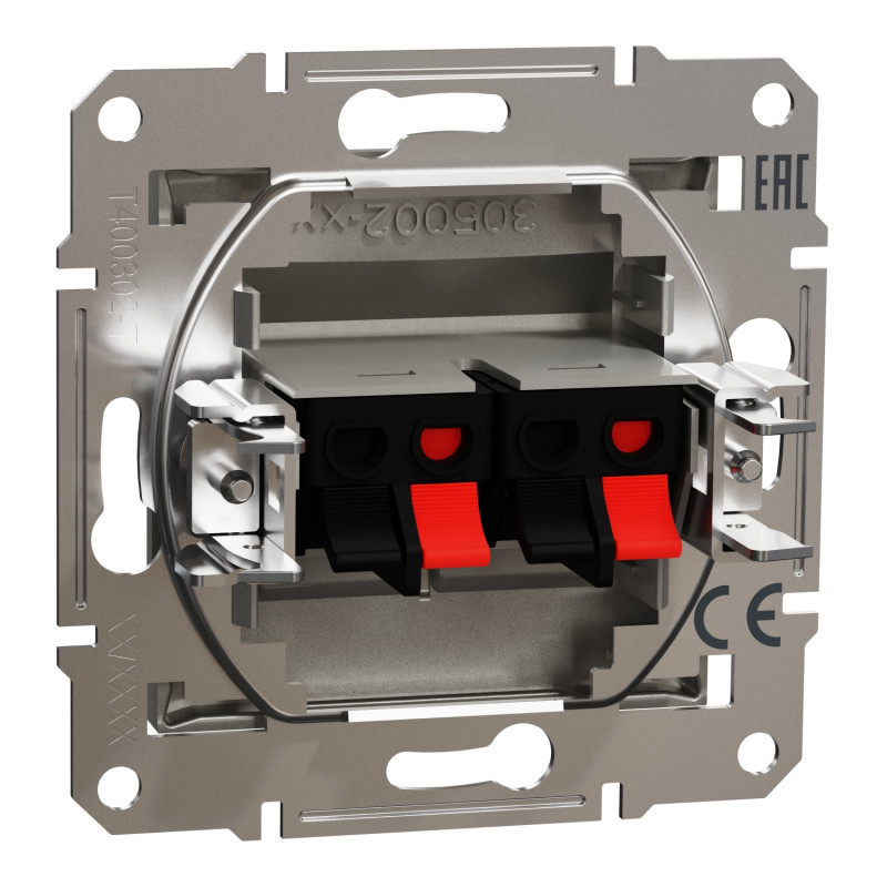 Аудиорозетка Asfora Schneider Electric бронза EPH5700169