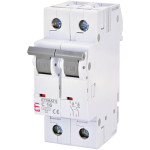 Автоматический выключатель ETIMAT 6 2p C 16А (6 kA) ETI (2143516)