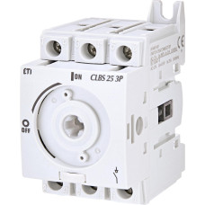 Выключатель нагрузки CLBS 25 3P (без рукоятки, 25A, "1-0") ETI (4661401)