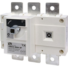 Выключатель нагрузки LBSCD 3P 400 ("1-0", 400А) ETI (4661914)