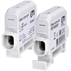 Вводная силовая клемма EDBJ-1x35-1x35 (125A, 1000V AC/1500V DC, IN: 1x35, OUT: 1x35, серая) ETI 1102431