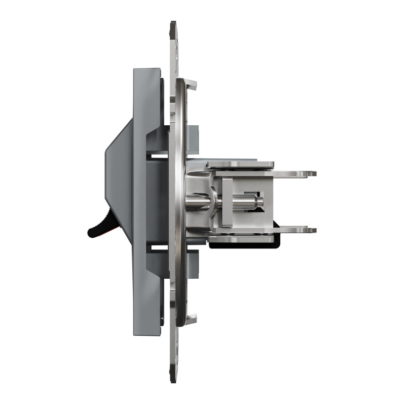 Аудиорозетка Asfora Schneider Electric сталь EPH5700162
