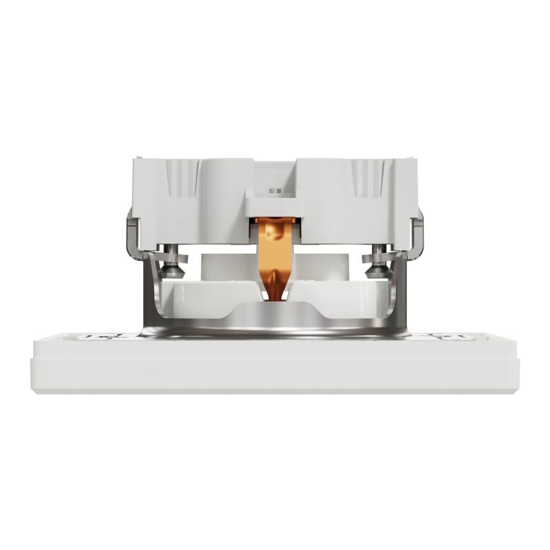 Розетка одинарная с/с SCHNEIDER Asfora белая EPH2970121